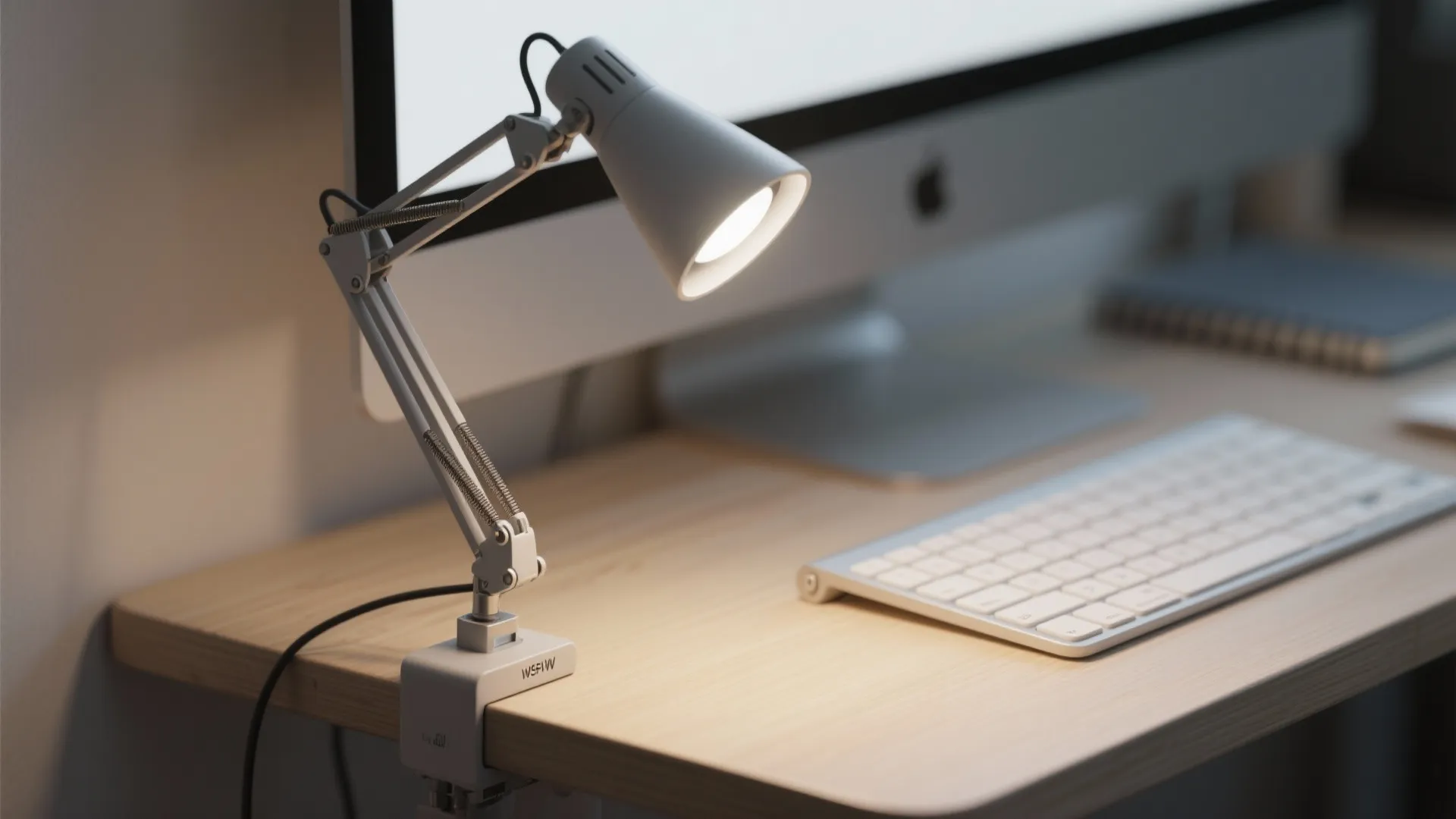 Glare-Free Task Lamps with Asymmetric Optics