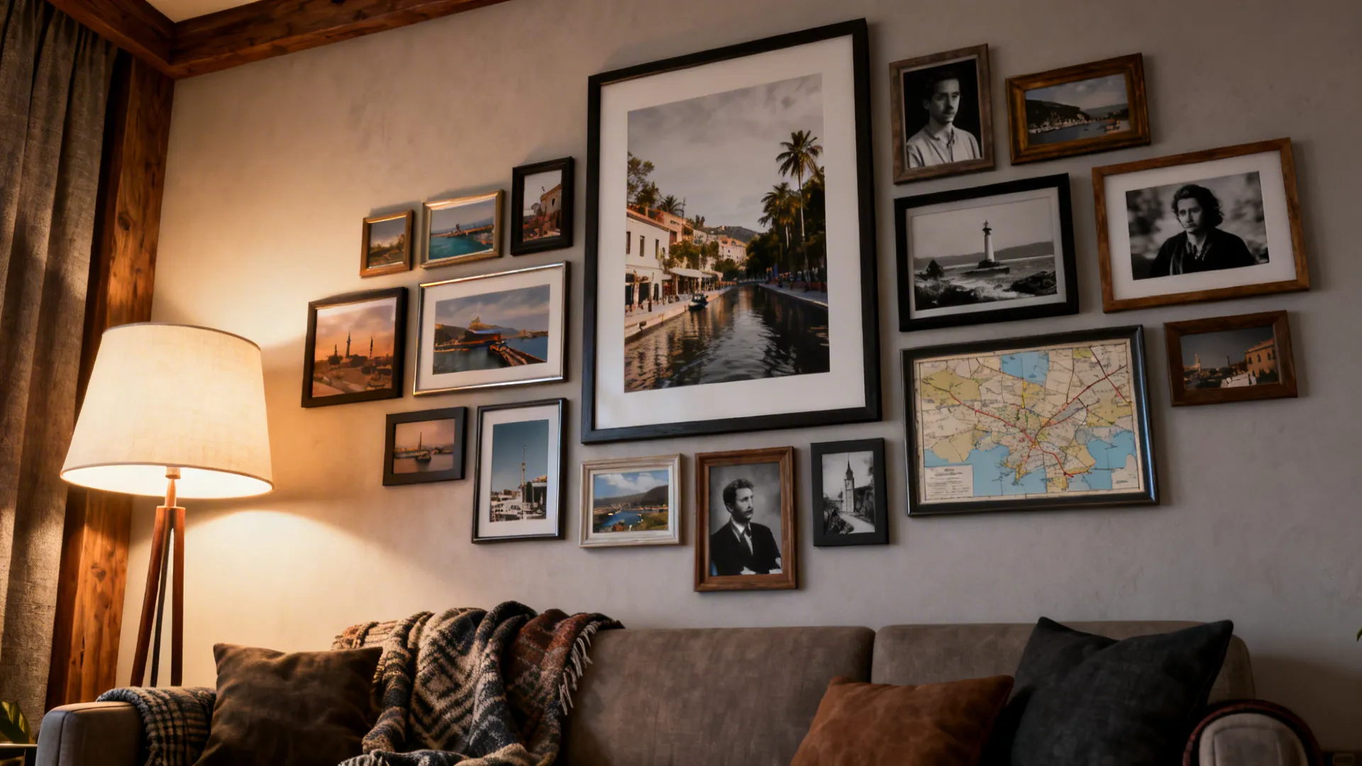 Small Living Room Wall Feels Empty? 5 Framed Picture Ideas