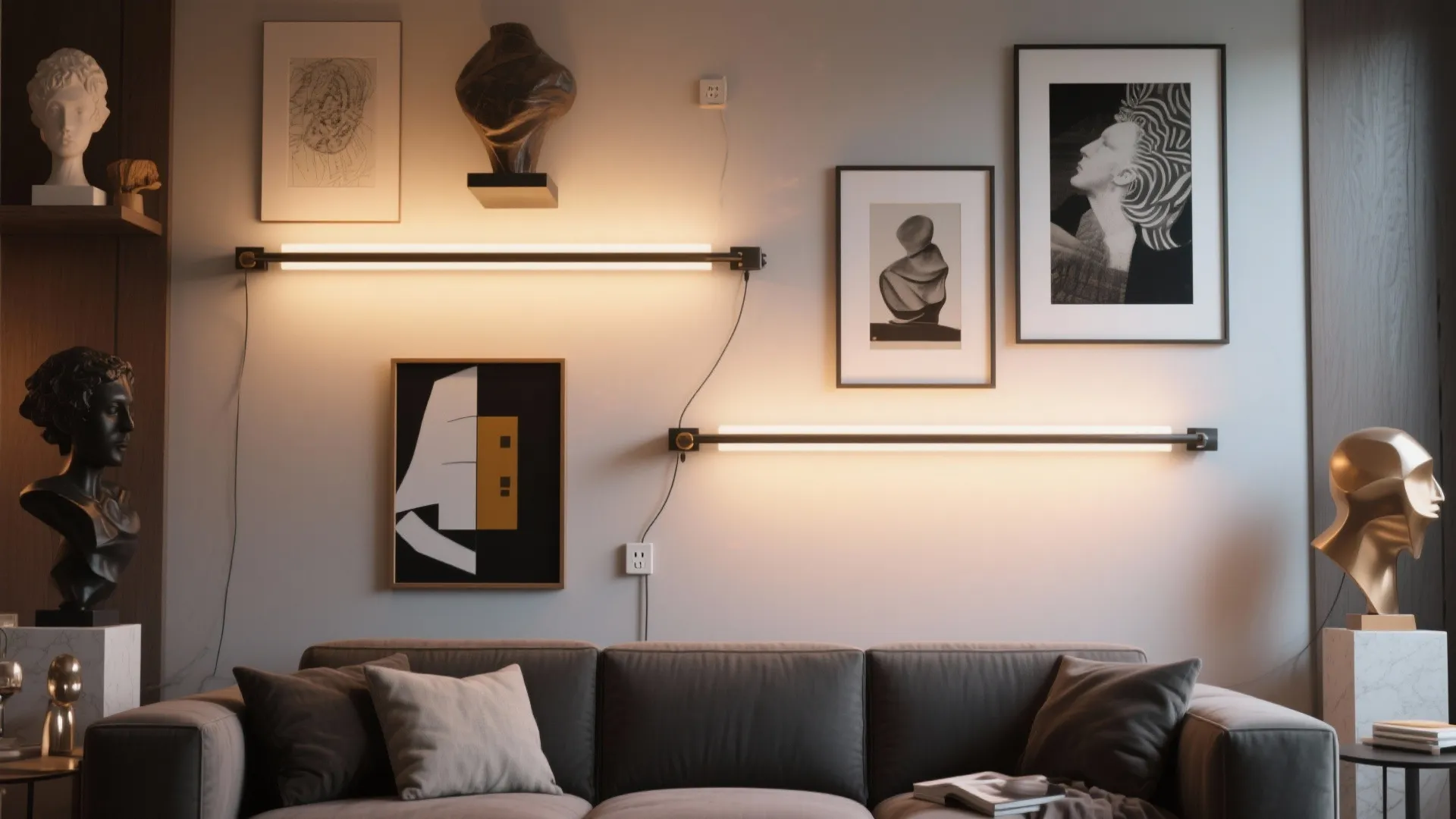 5. Make a statement with asymmetrical arrangements