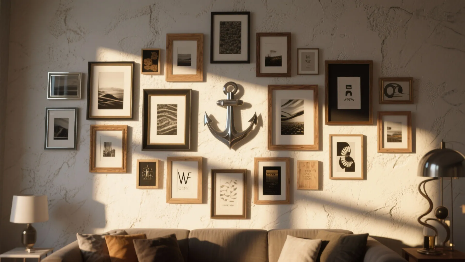 Asymmetrical Mixed-Material Arrangement