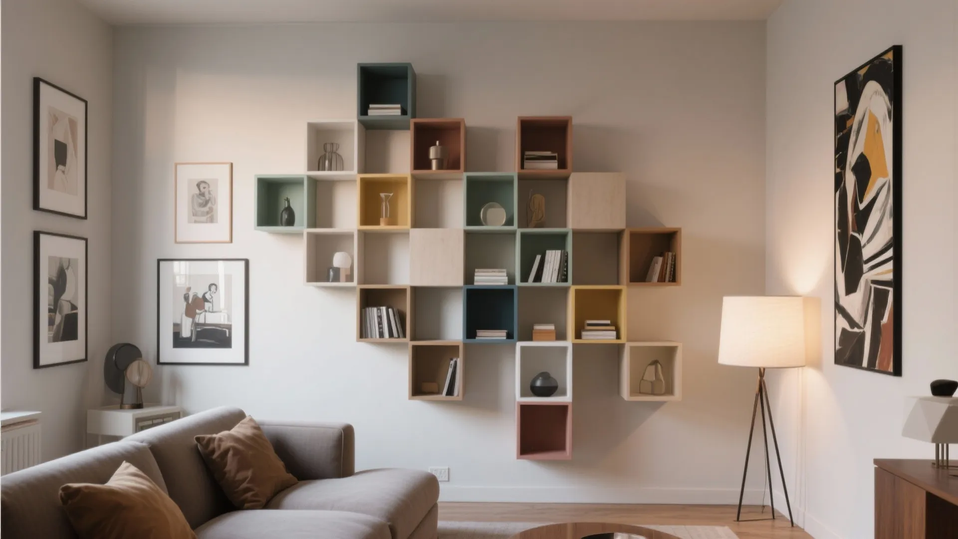 Asymmetrical Geometric Units