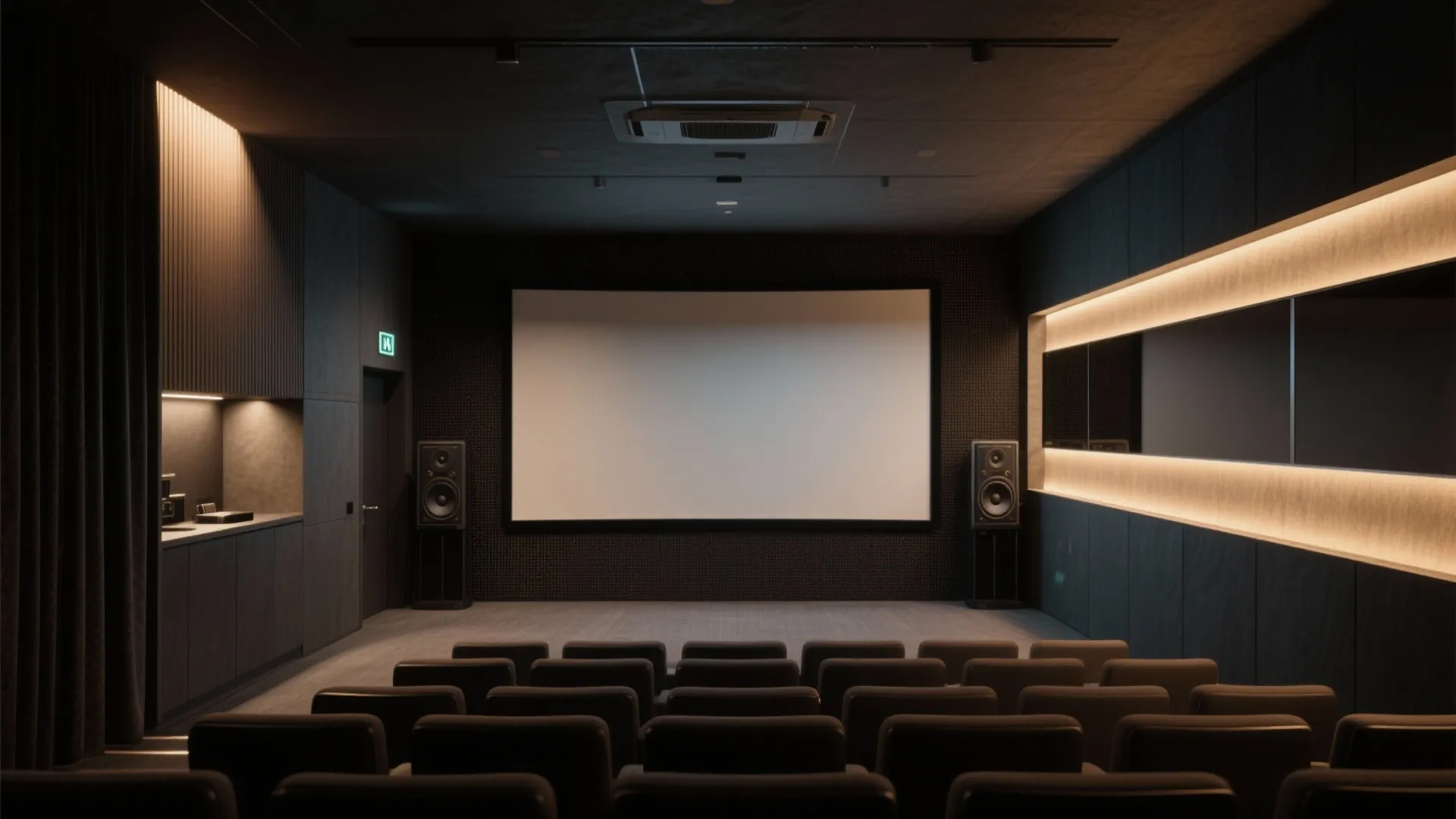 Screen, projector vs OLED, and real Atmos placement