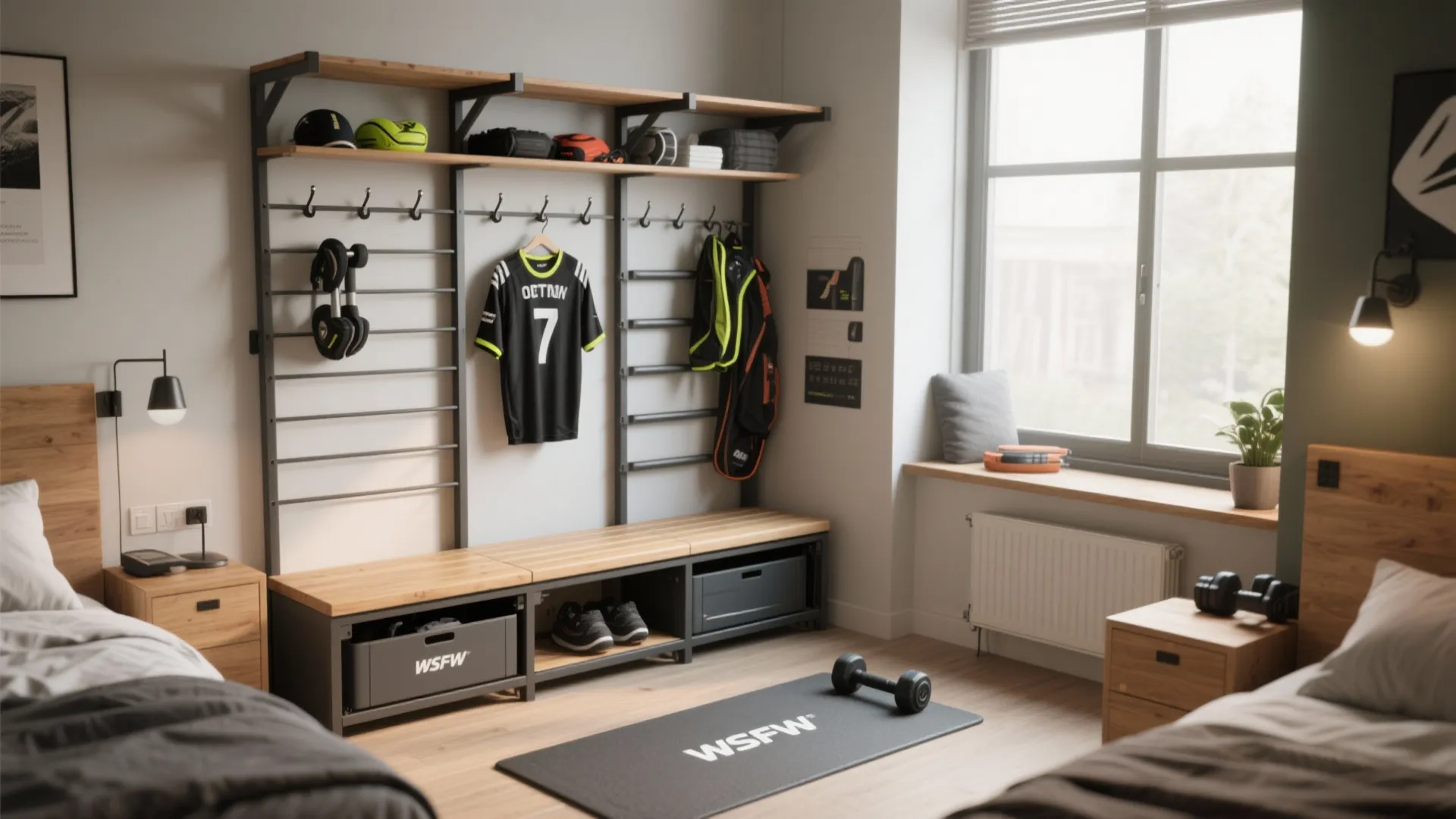 2. Convertible Athlete Corner