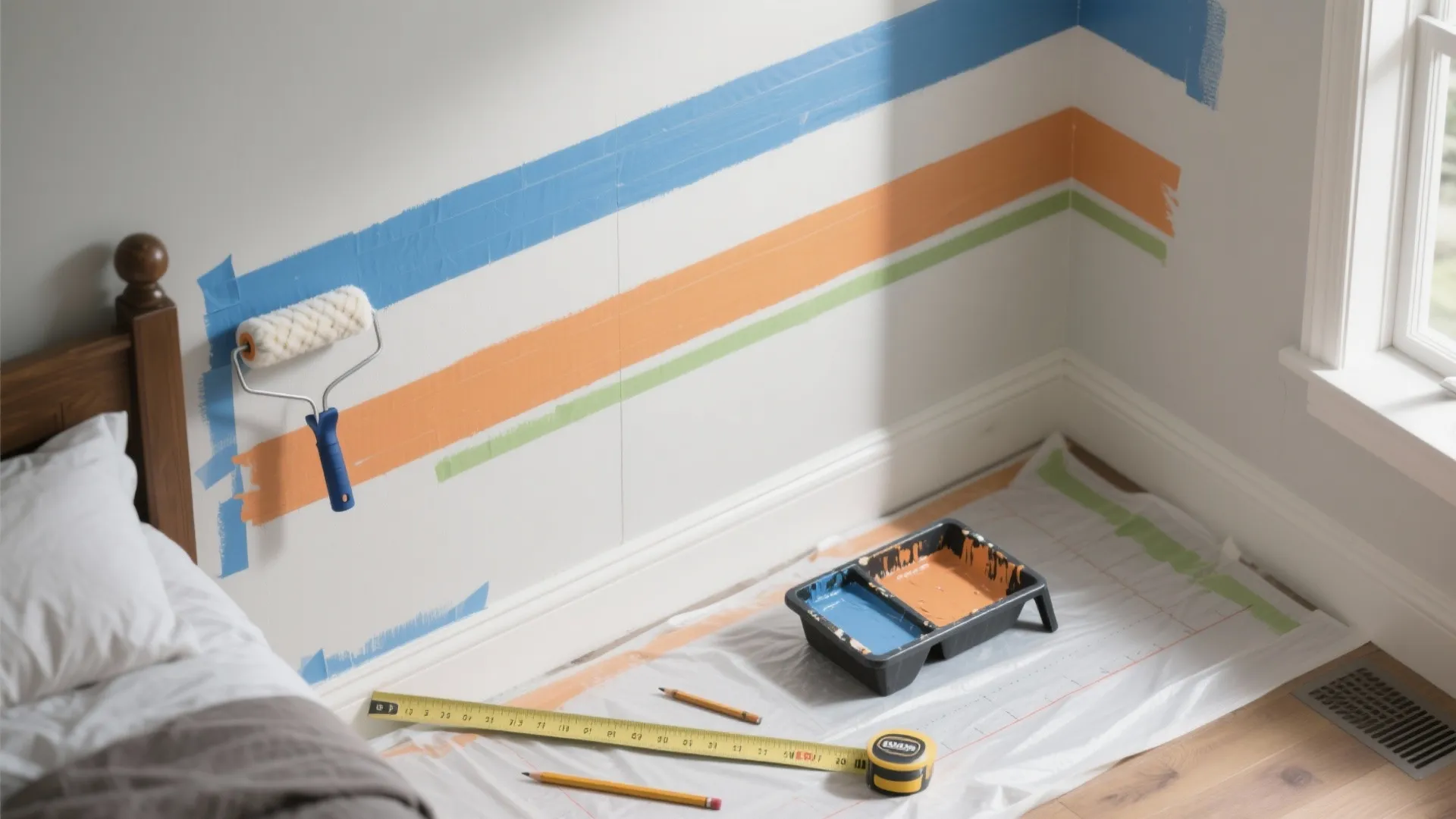 2. Athletic Stripes with Team Colors