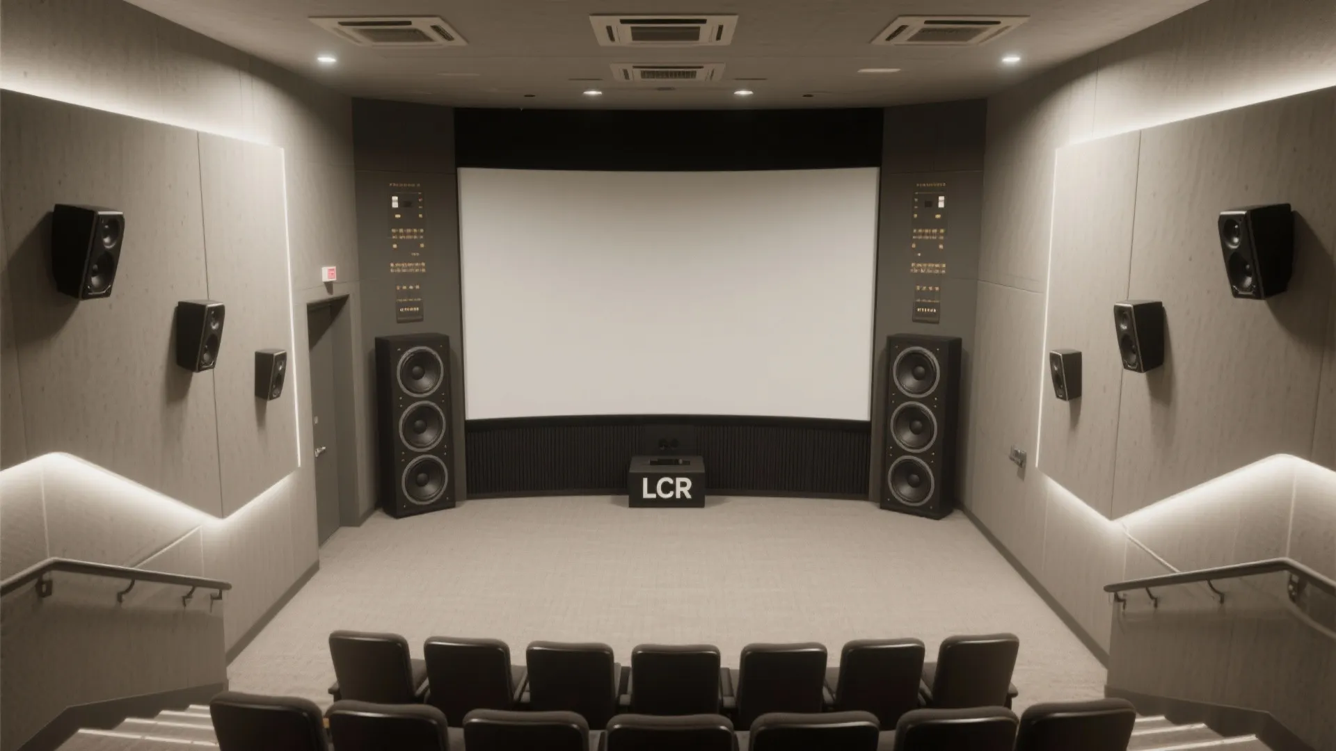 Screen, projector vs OLED, and real Atmos placement