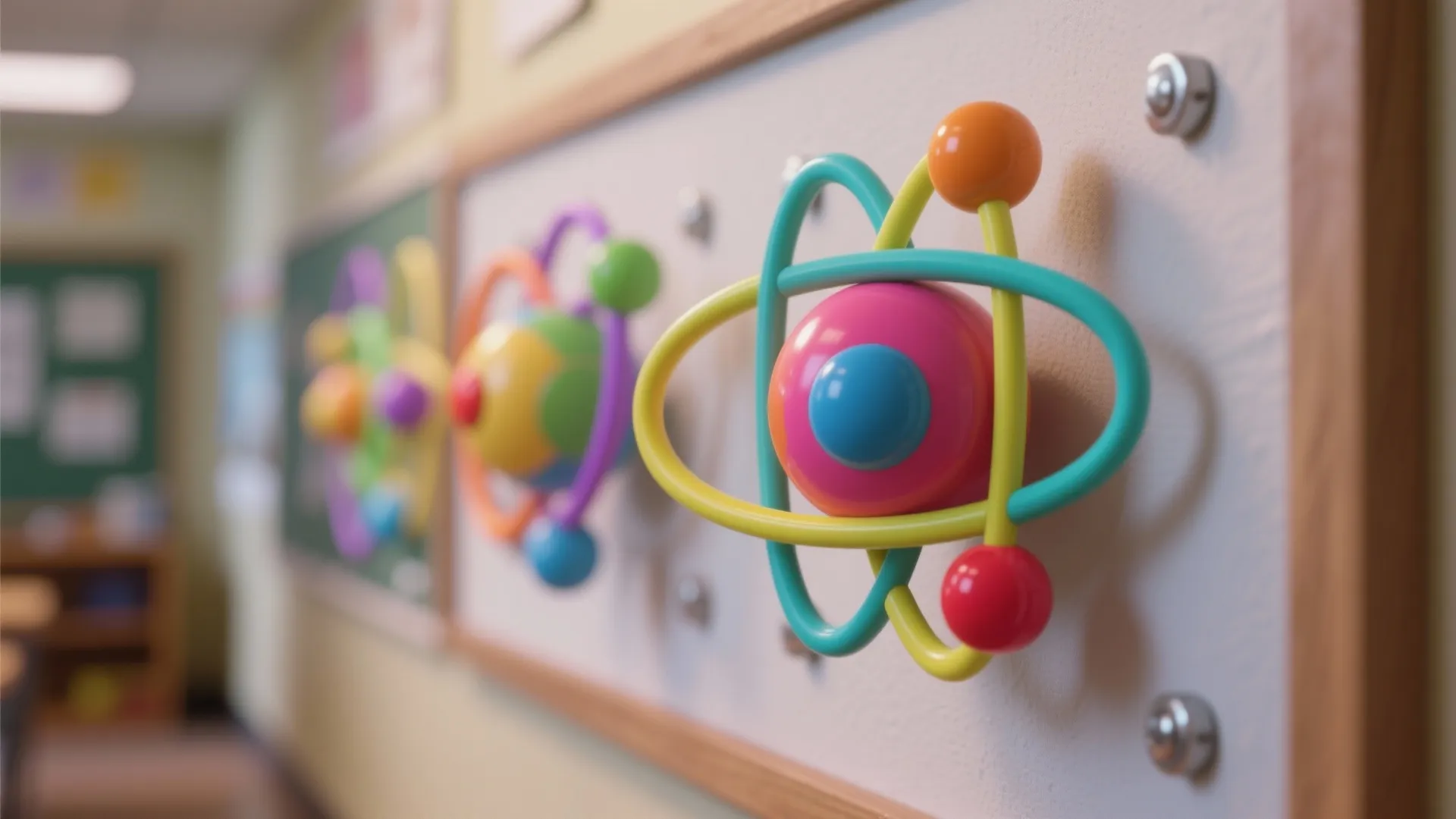 3. 3D Atom Models Display