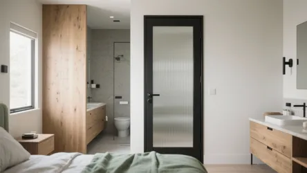 5 Attached Bathroom Door Design Ideas for Small Spaces
