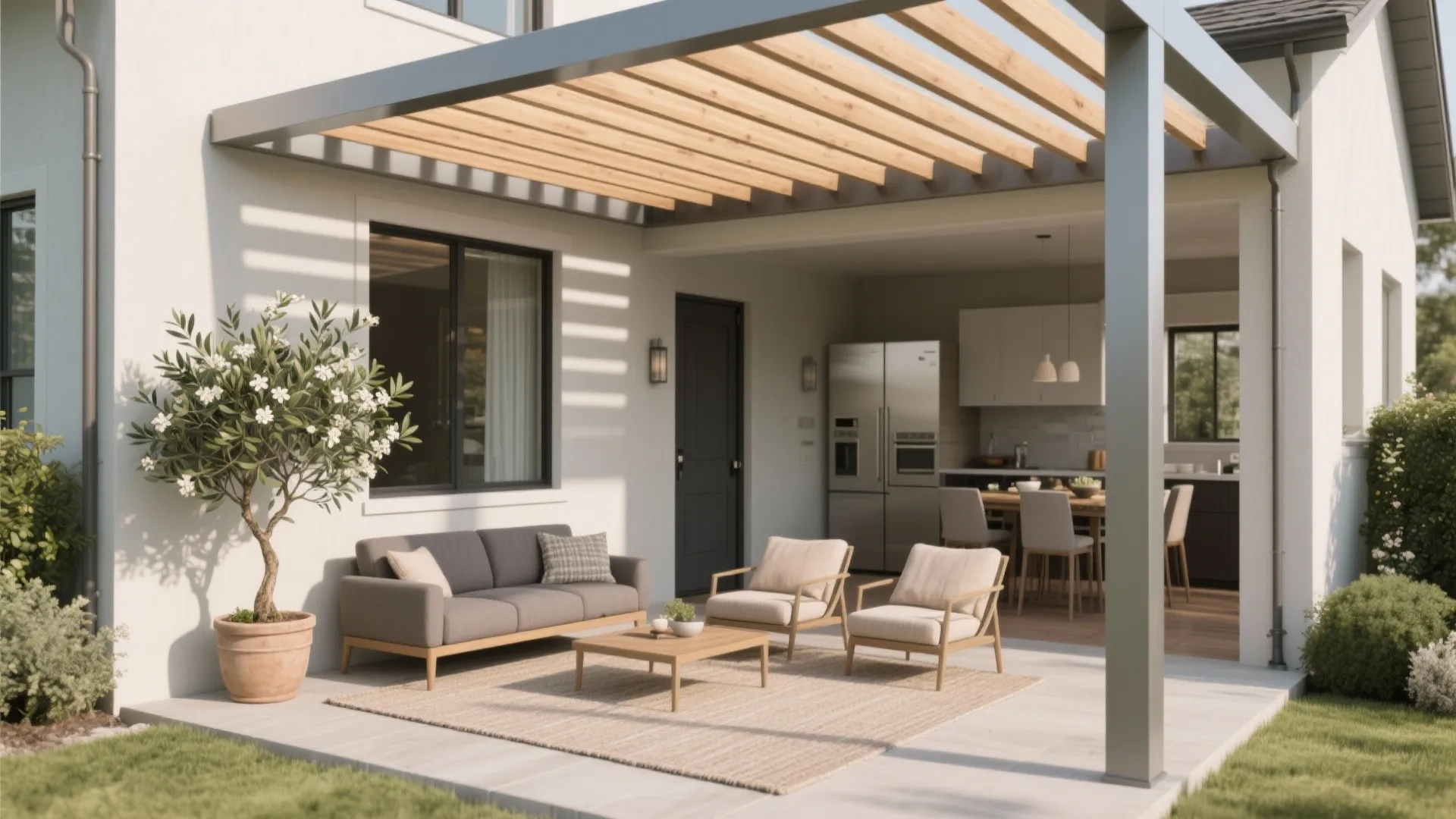 Small Pergola Attached to House: Design Tips & Inspiration: Fast-Track Guide to Seamlessly Adding a Pergola to Your Home