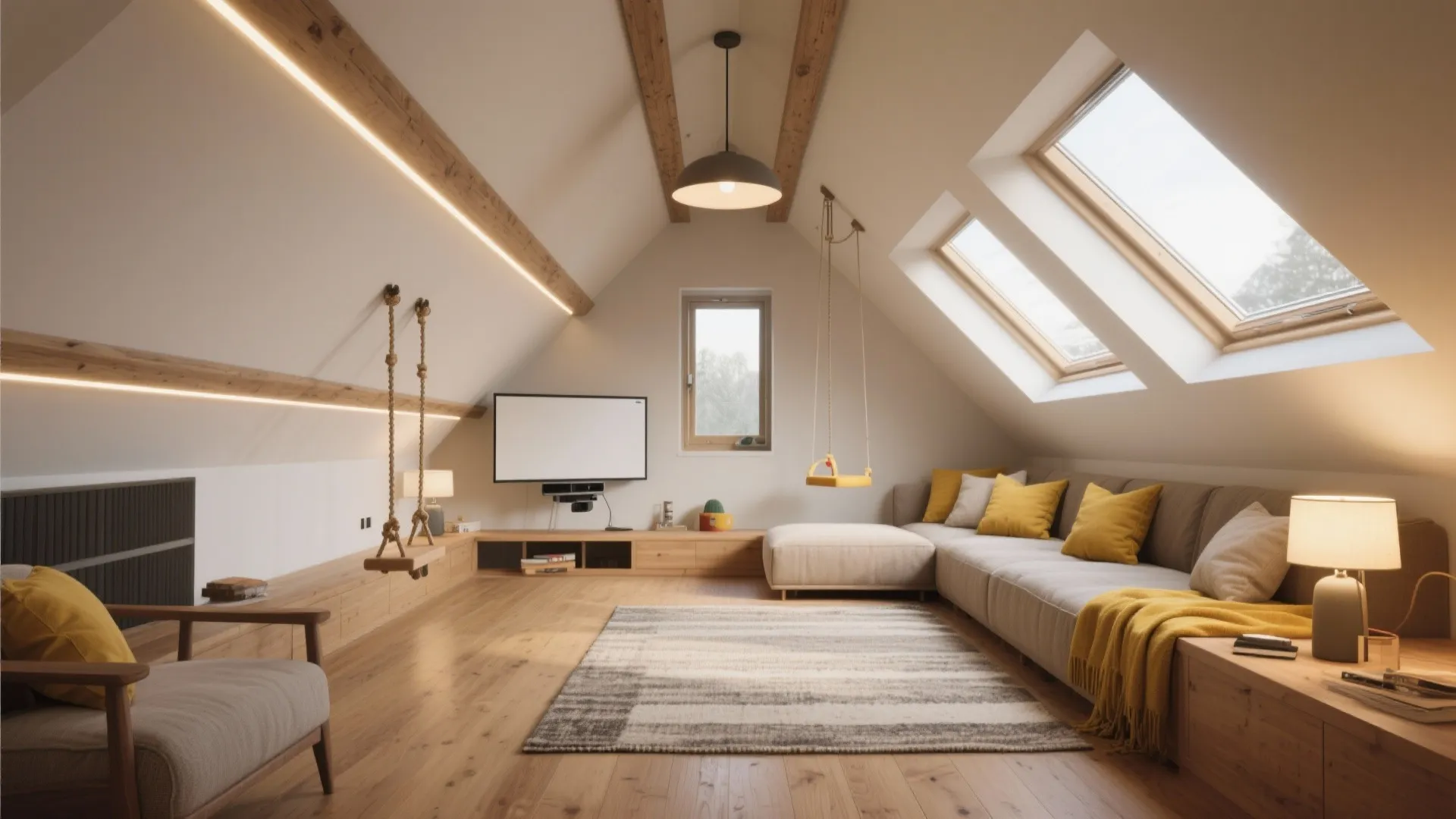 Attic Living Room Ideas: 5 Creative Inspirations: Small attic, big personality — five ideas I use to turn cramped lofts into cozy, functional living rooms