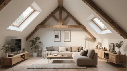 10 Inspiring Attic Living Room Ideas