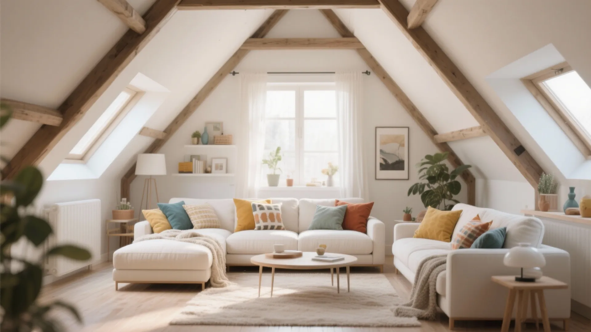 8. Neutral Palette with Pops of Color