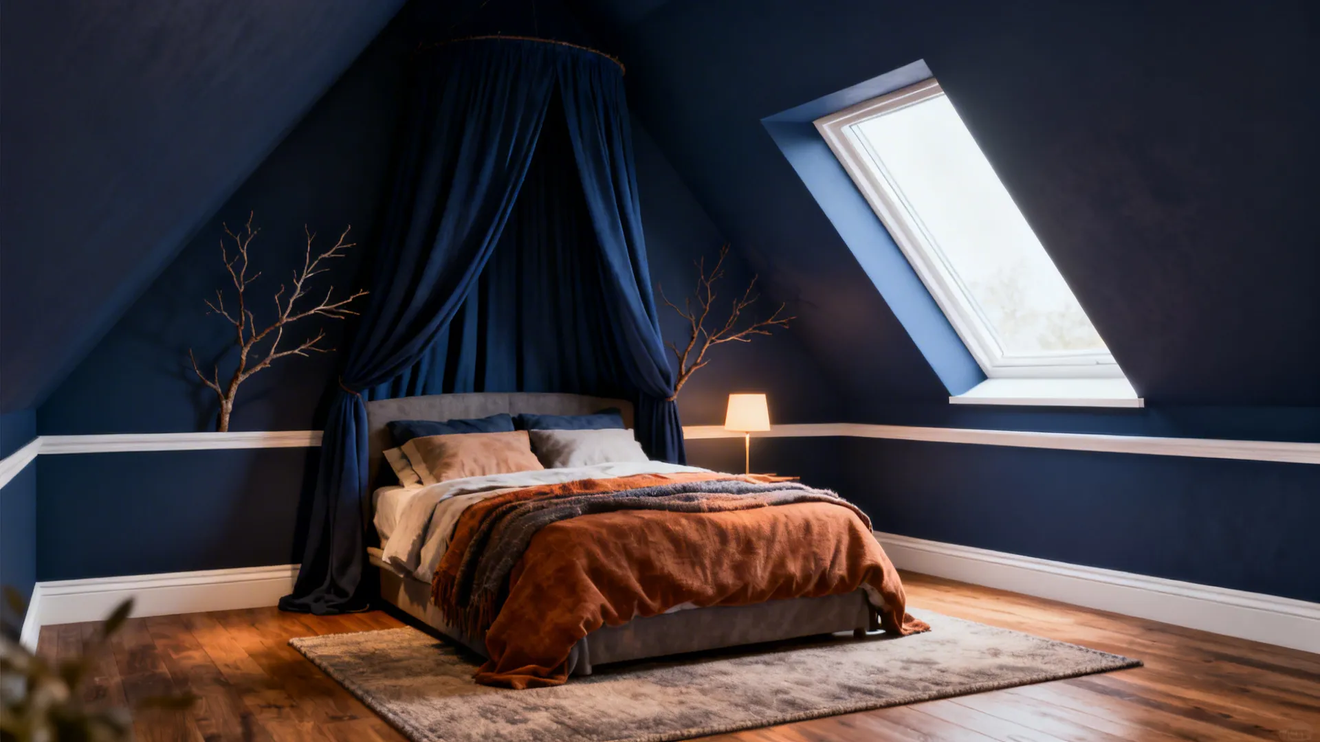 5 Creative Painting Ideas for Slanted Ceiling Bedrooms