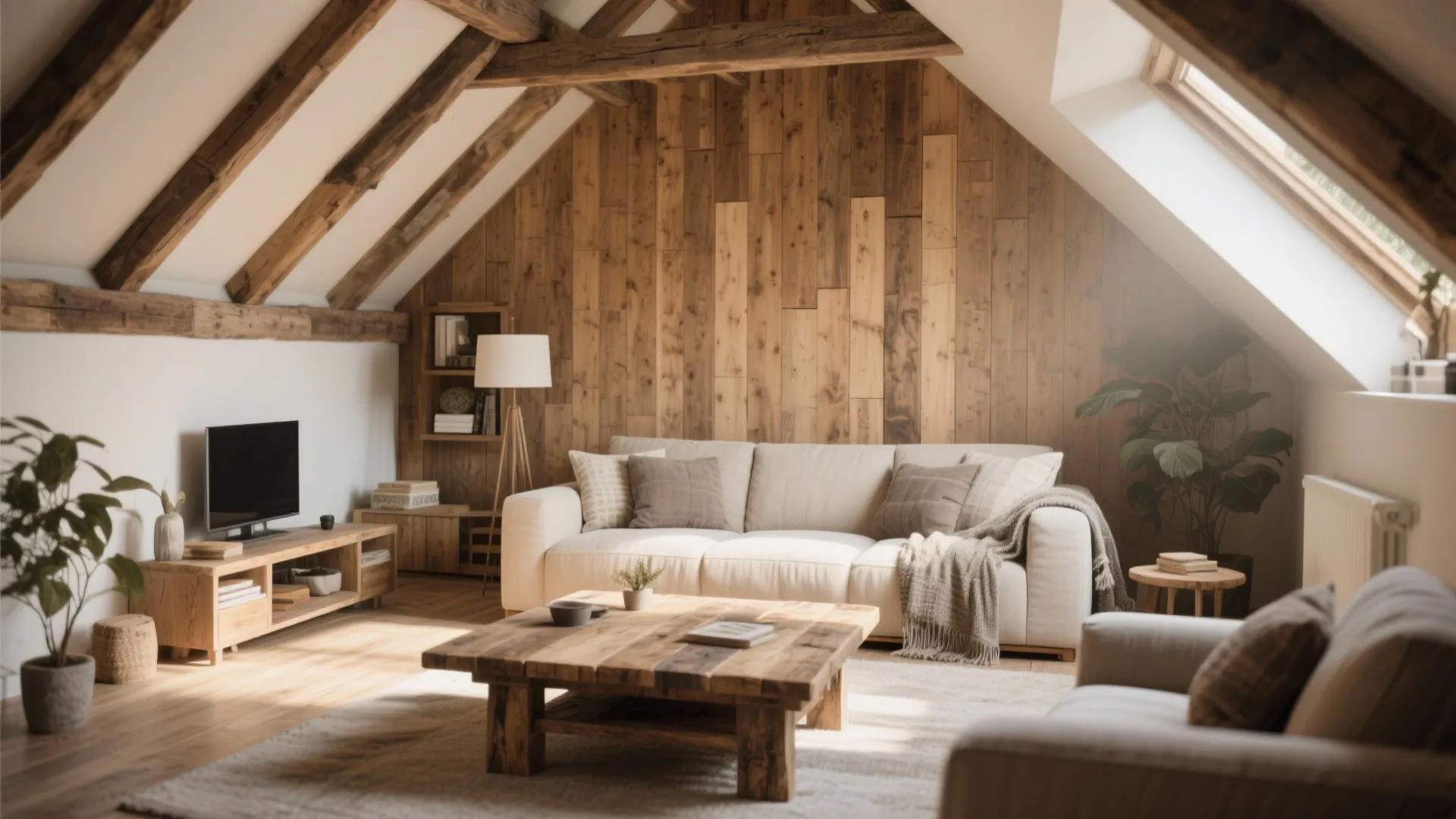 7. Warm Wood Accents