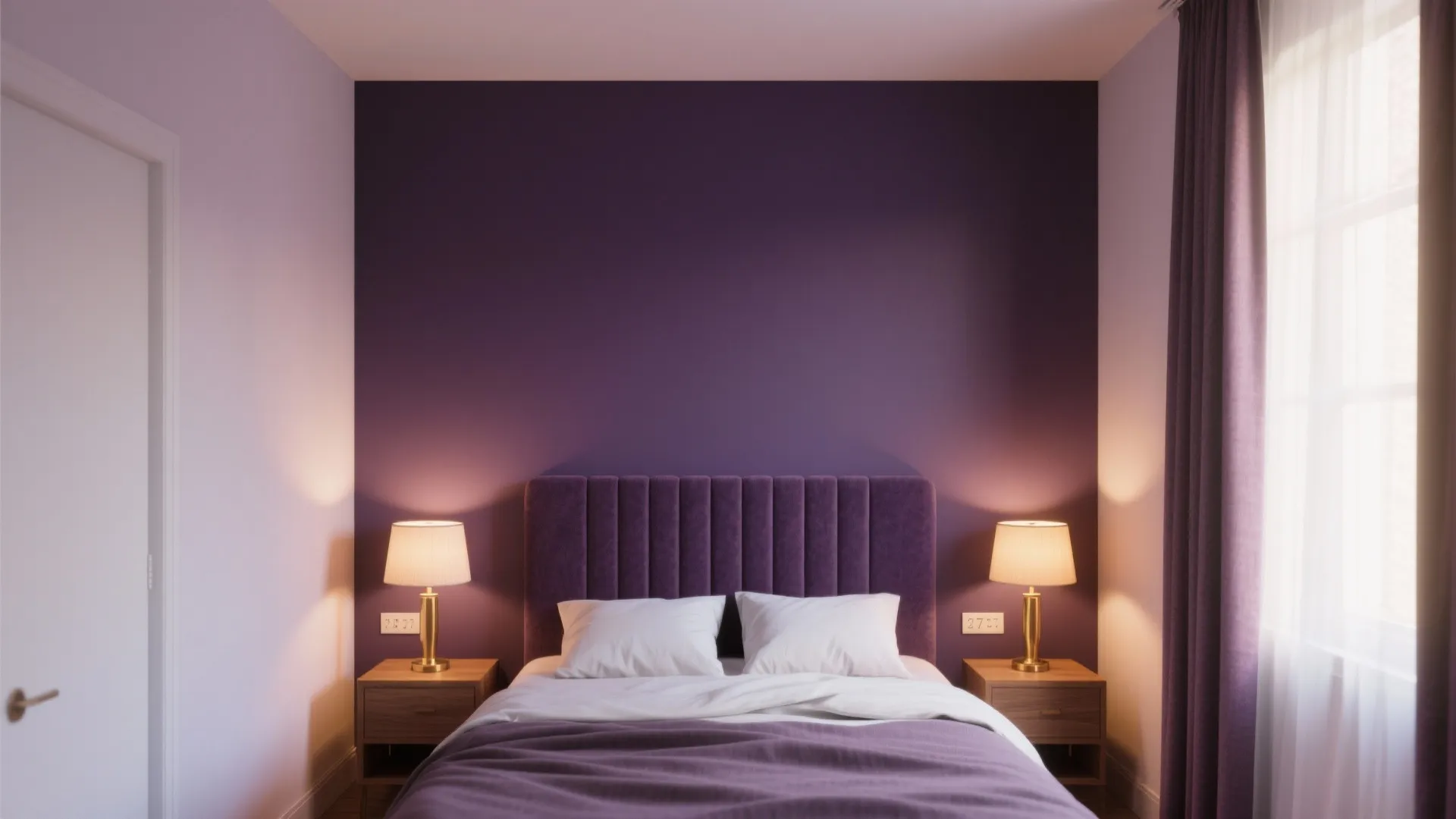 Aubergine Depth with Lighting Control