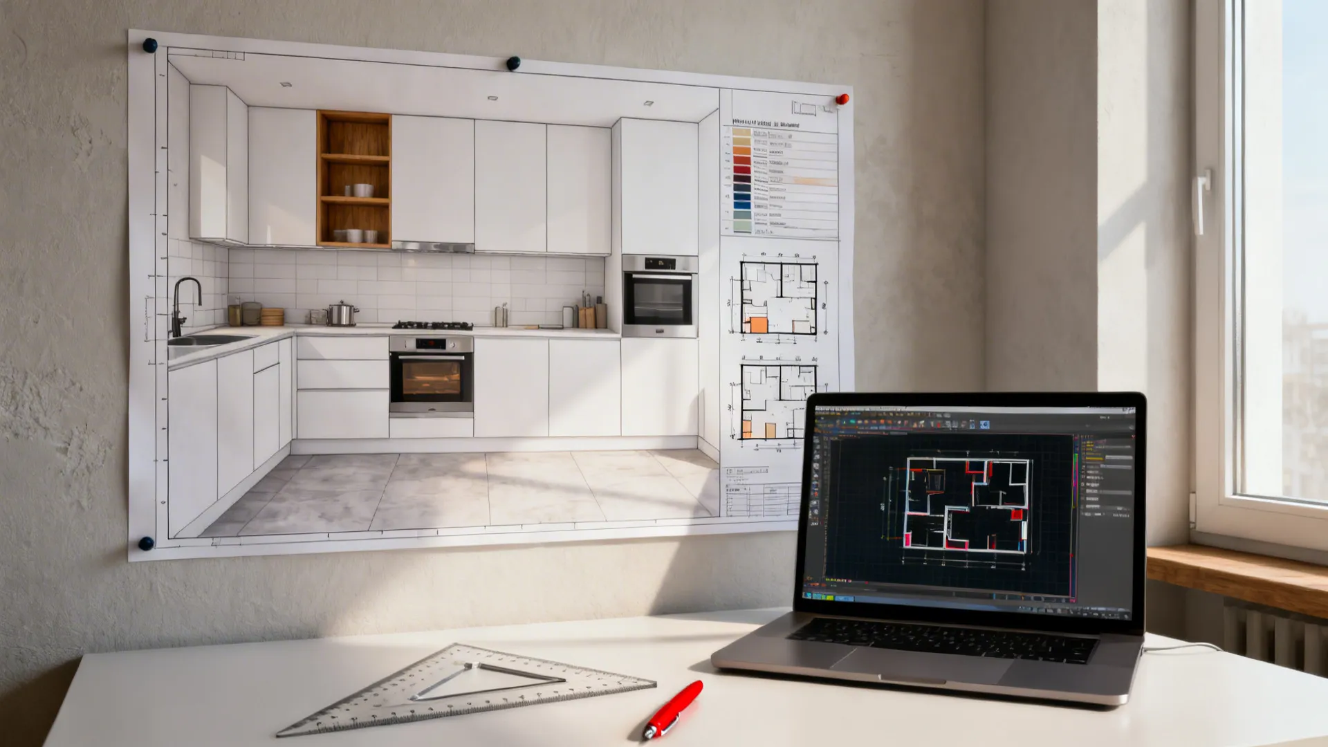 5 Correct Ways to Make Kitchen 2D Drawings in AutoCAD