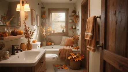 5 Cozy Fall Bathroom Decor Ideas