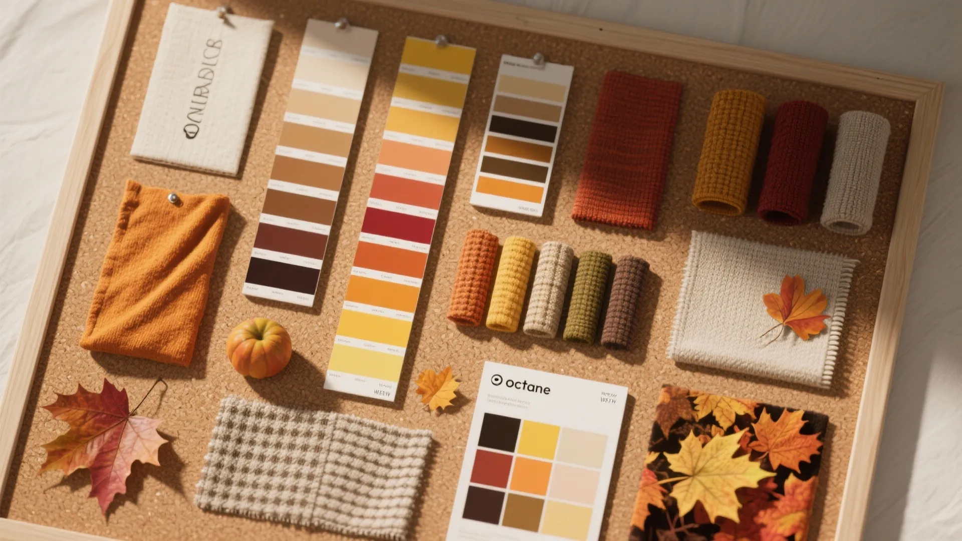 9. Autumn Palette Mood Board