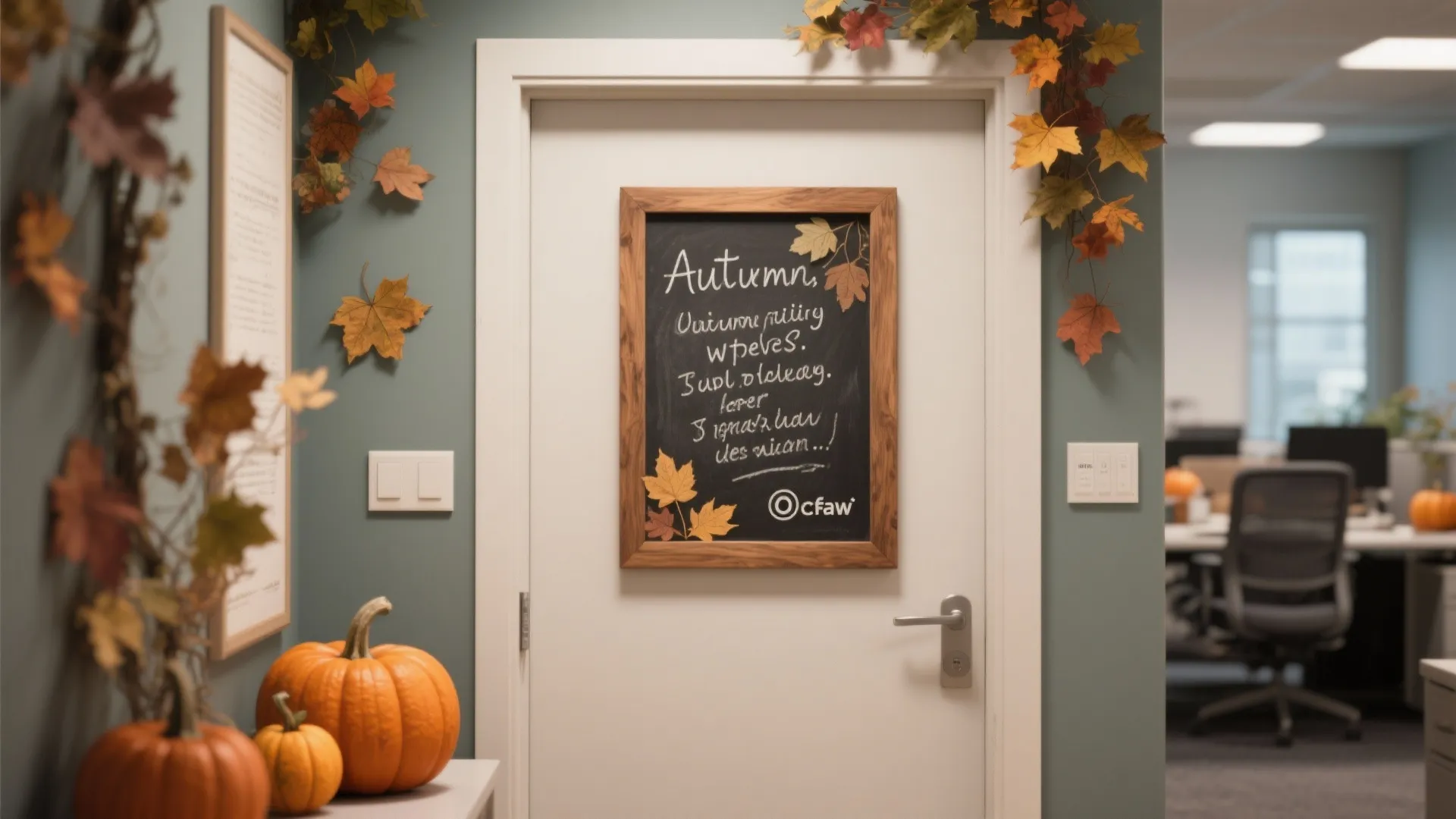 4. Autumn Quote Board