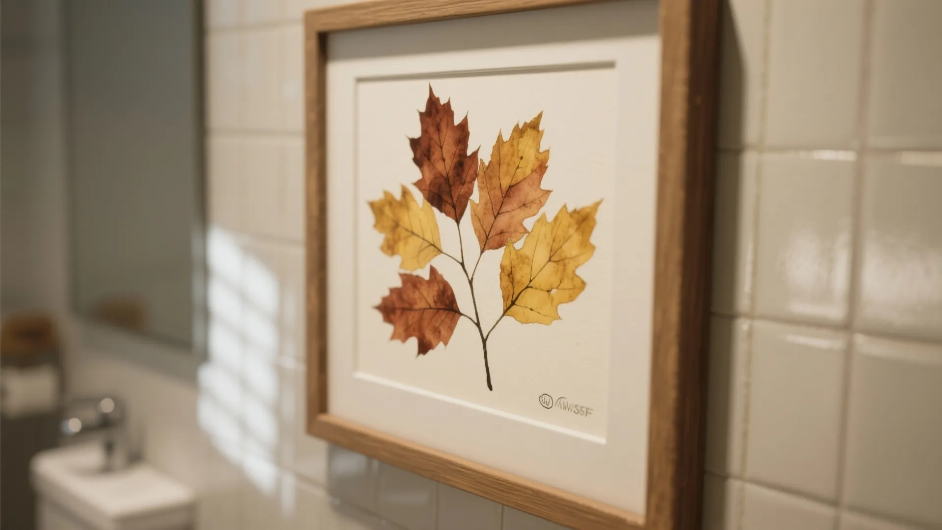 2. Autumn-Inspired Wall Art