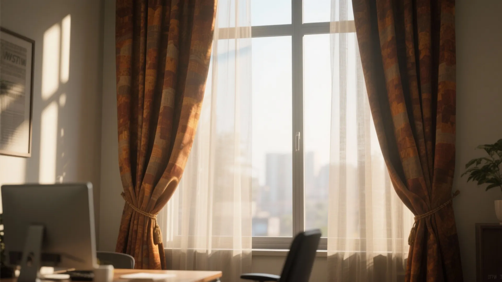 10. Layered Window Treatments