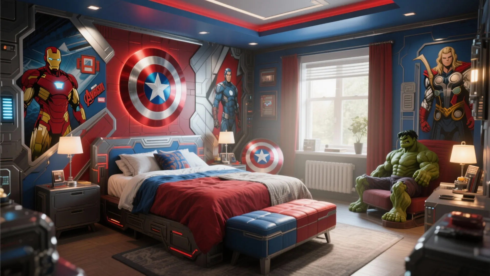 5 Avengers Bedroom Decor Ideas: Creative Themes & Tips for a Superhero-Style Bedroom
