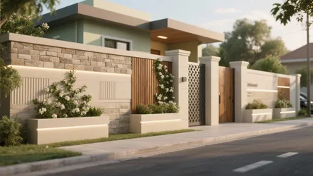 Bungalow Boundary Wall Design: 5 Smart Ideas