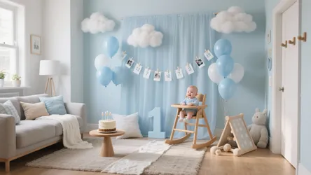 5 smart 1st birthday decorations for baby boy
