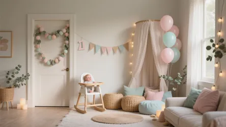 5 Baby 1st Birthday Decoration Ideas