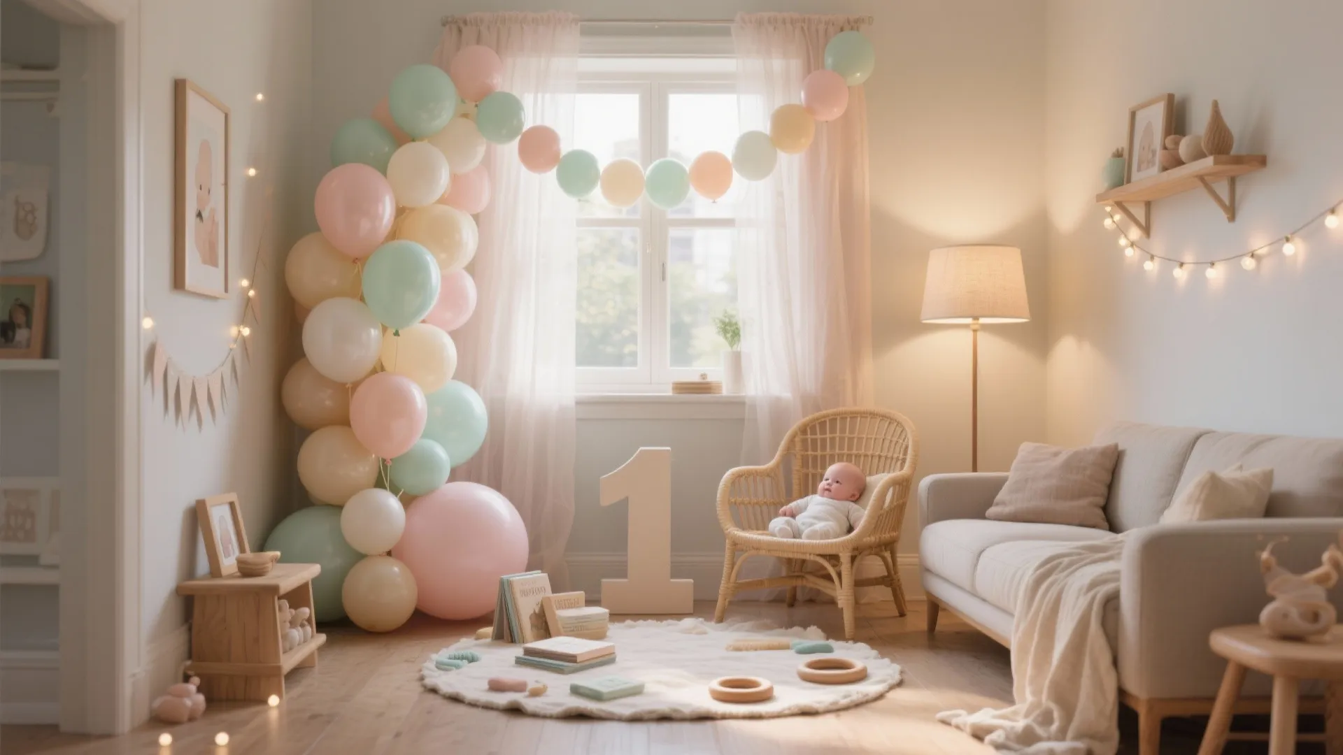 Baby Birthday Room Decoration: 5 Ideas That Work: Small room? No problem. As a senior interior designer, here are five baby birthday room decoration ideas that look adorable, fit tight spaces, and won’t stress your budget.