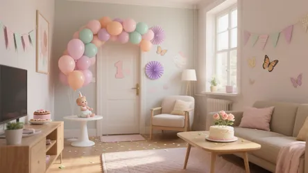 5 Birthday Decoration Items for Baby Girl