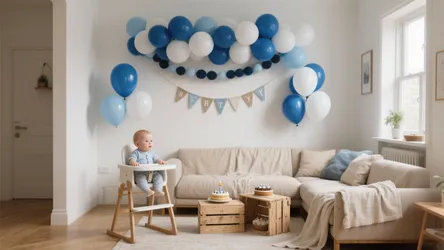5 1st Birthday Decoration Ideas for Baby Boy