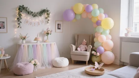 5 Birthday Decoration Ideas for Baby Girl at Home