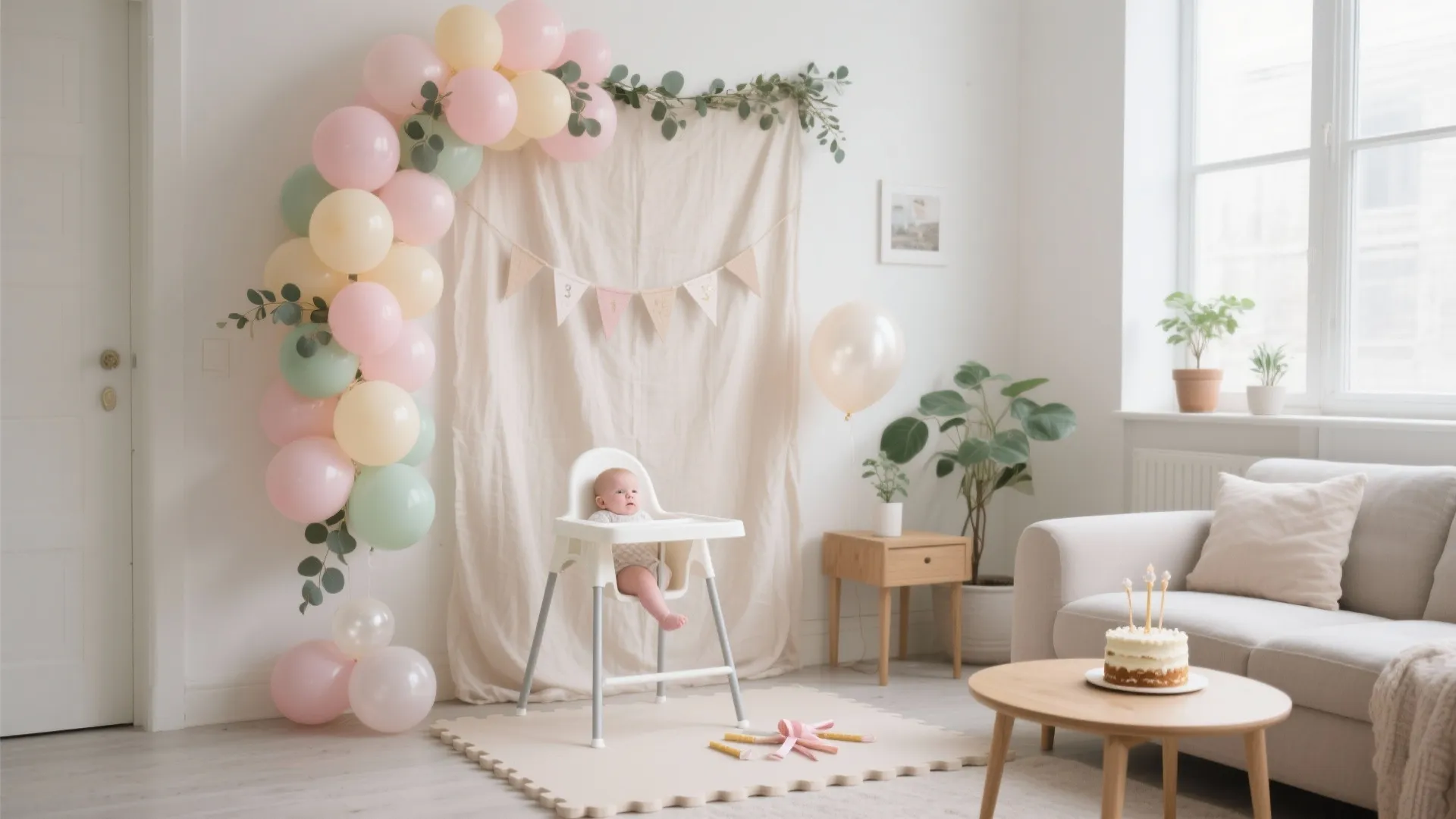 5 Baby Birthday Decoration Ideas at Home: Small-space, safe, and stylish ways to celebrate your baby’s big day—designed by a senior interior stylist who’s been there
