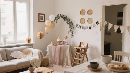 Baby 1st Birthday Decoration at Home: 5 Stylish Ideas