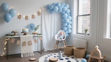5 Birthday Party Decorations for Baby Boy