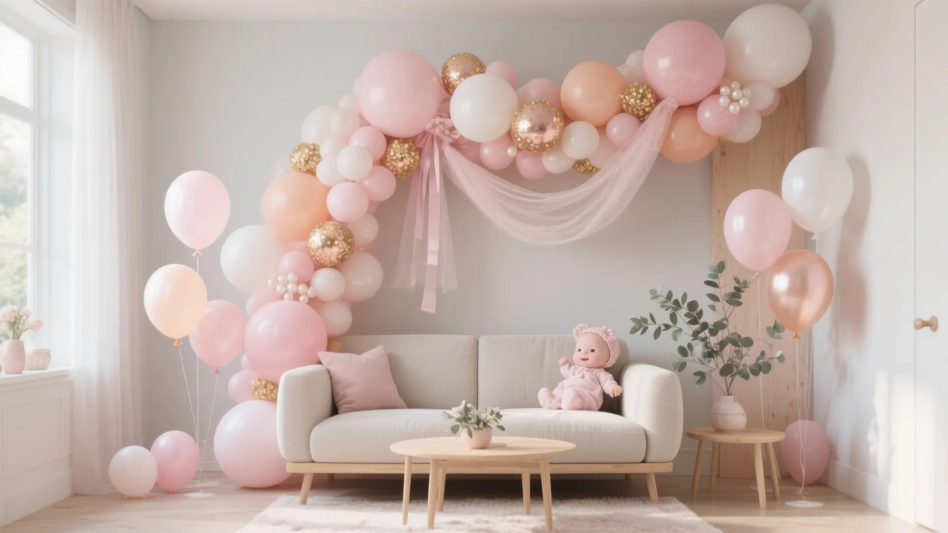 5 Balloon Decoration for Baby Girl Ideas (Pro Tips): Small-space styling, safety-first choices, and designer tricks for a dreamy baby girl celebration