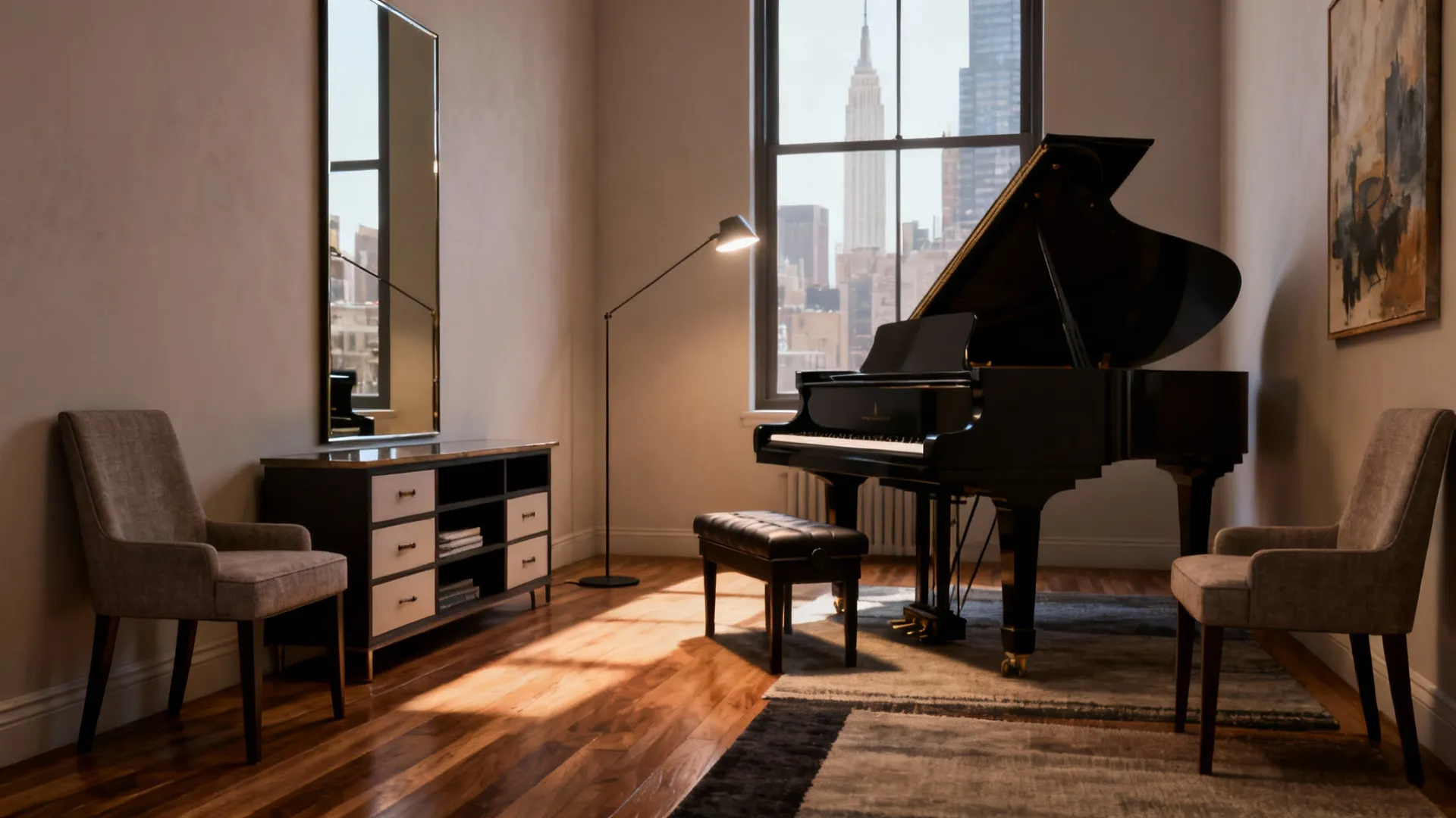 Small Living Room Piano Ideas