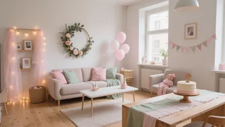 5 Baby Girl Birthday Decorations That Wow in Small Homes