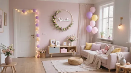 5 Naming Ceremony Decoration Ideas for Baby Girl at Home