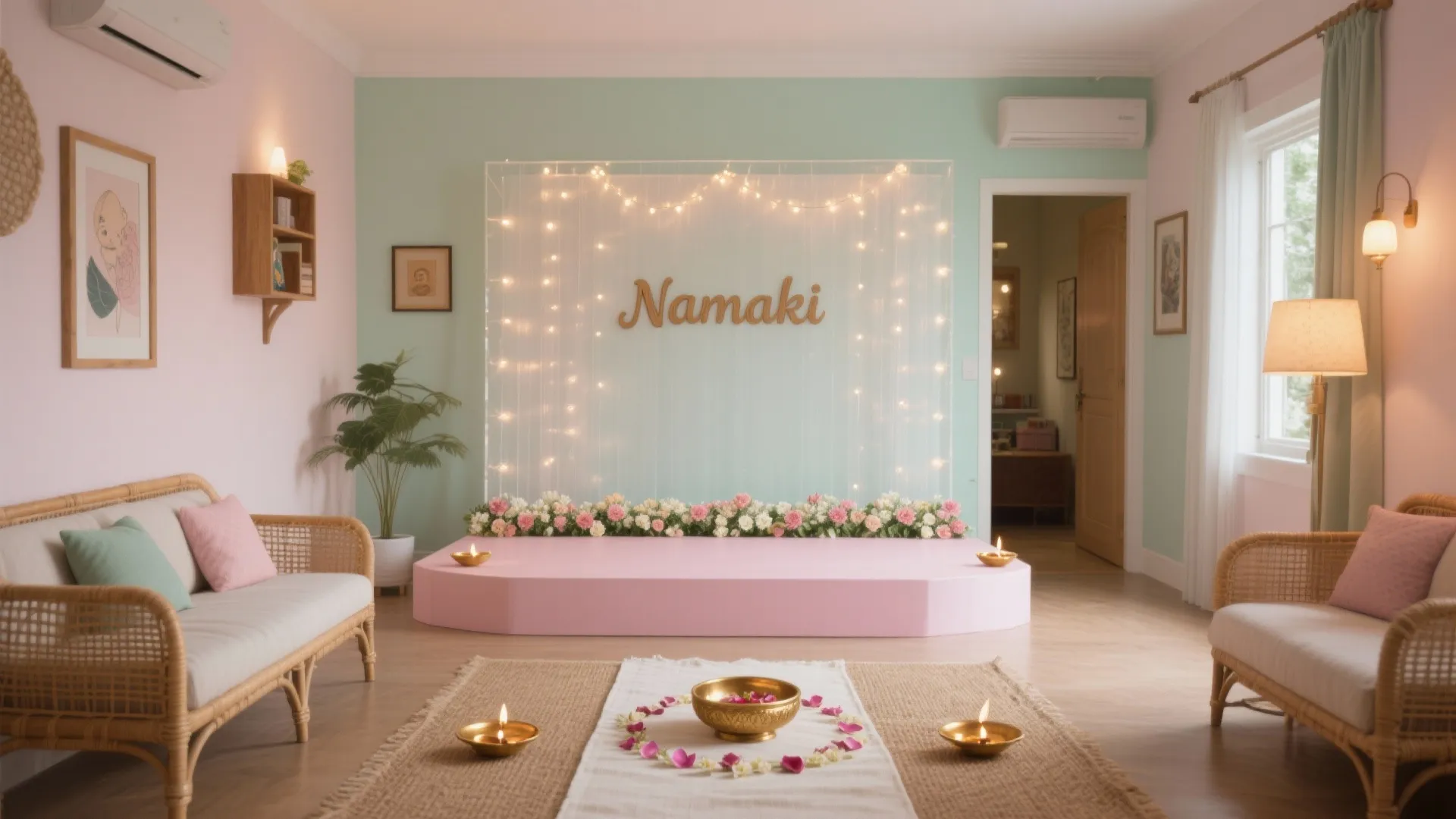 5 Baby Namkaran Decoration Ideas: Small space, big heart: stylish, safe, and budget-wise decor for your baby’s naming ceremony