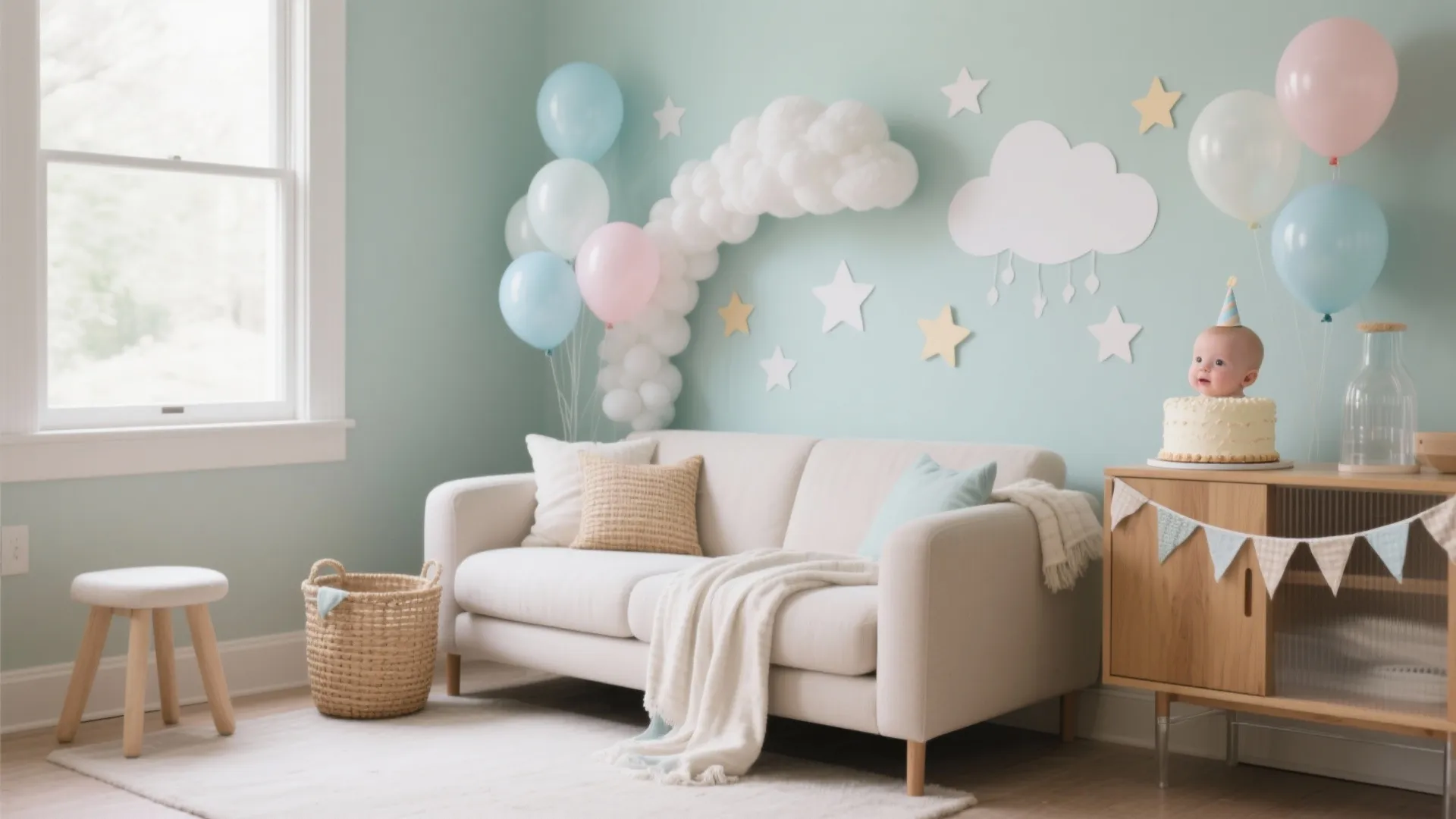 Baby Birthday Decoration at Home: 5 Ideas That Wow: A senior interior designer’s small-space blueprint for a beautiful, safe, and stress-free first birthday at home