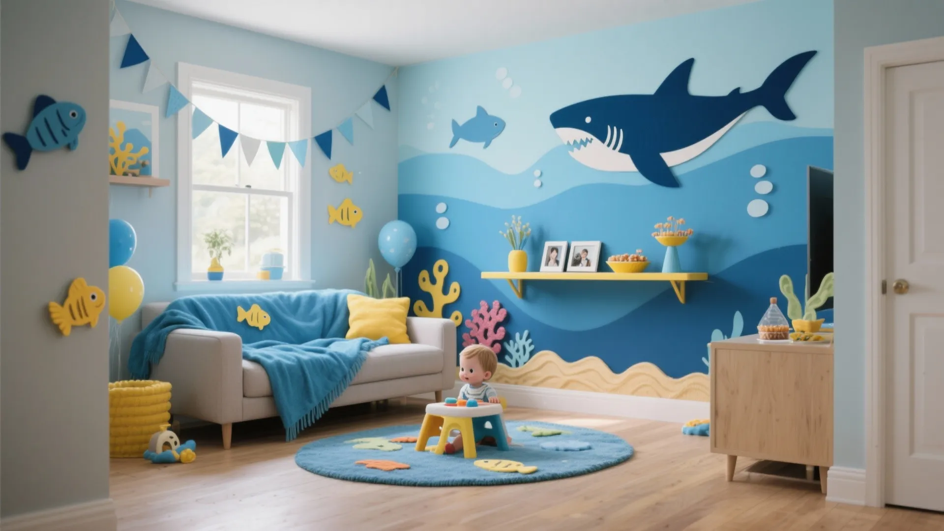 5 Baby Shark Theme Decorations for Small Spaces: A senior interior designer’s playful guide to ocean-inspired party styling