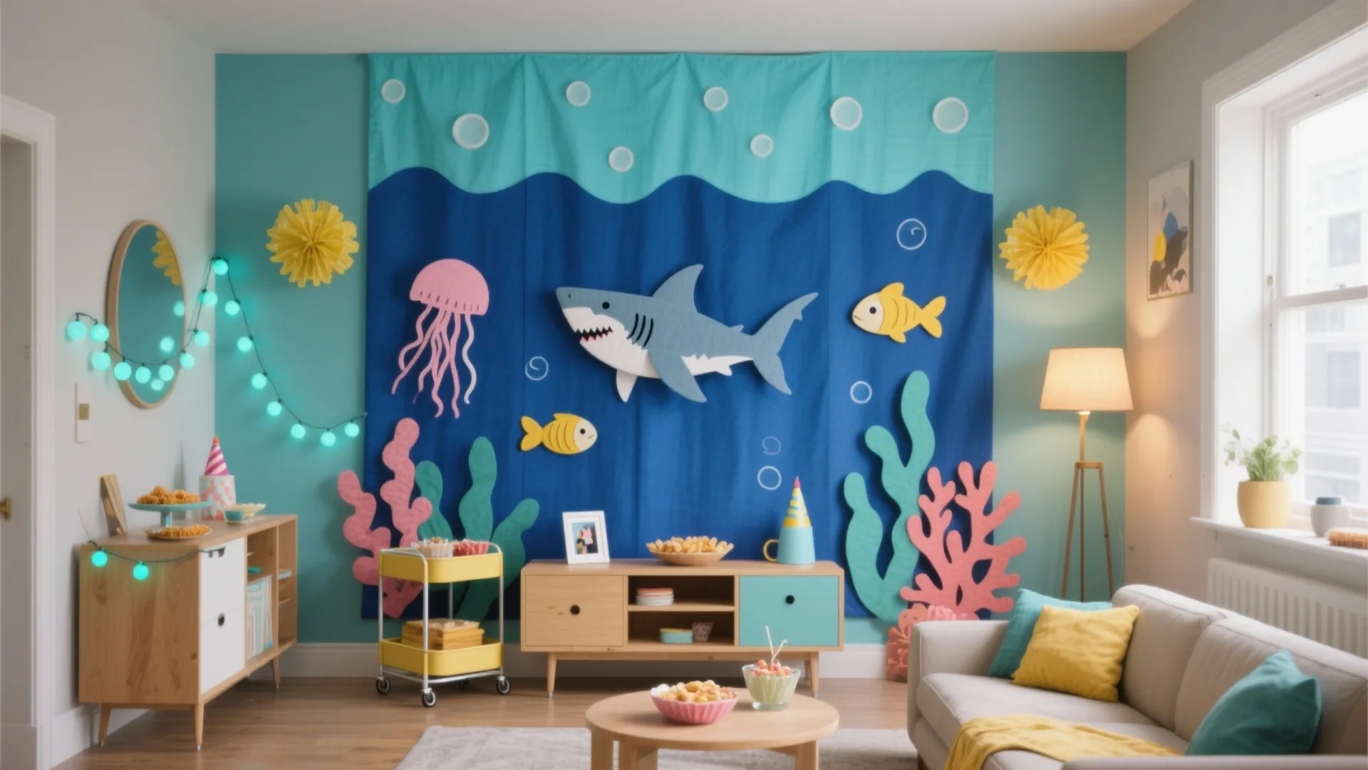 5 Baby Shark Birthday Decorations for Small Spaces: Pro designer tips to create an ocean of fun in a tiny home—without the clutter