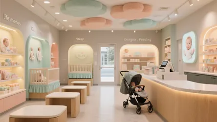 Baby shop interior design ideas: 5 smart ways