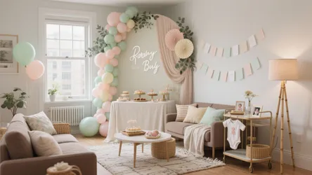 5 Baby Shower Party Decorations That Wow in Small Spaces