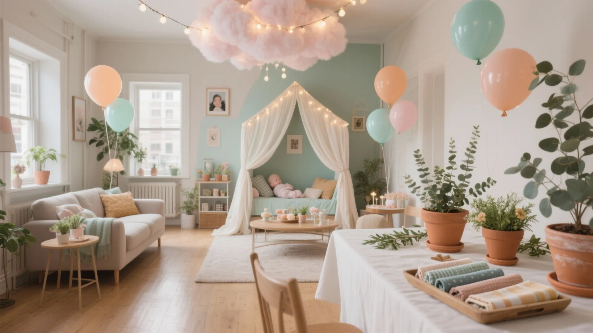 5 Unique Baby Shower Decoration Ideas: 5 designer-tested, small-space friendly ideas to make any baby shower feel personal and unforgettable