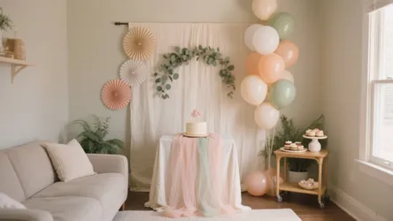 Baby Shower Simple Decoration at Home: 5 Ideas