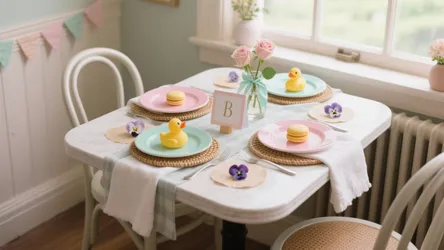 5 Baby Shower Plate Decoration Ideas