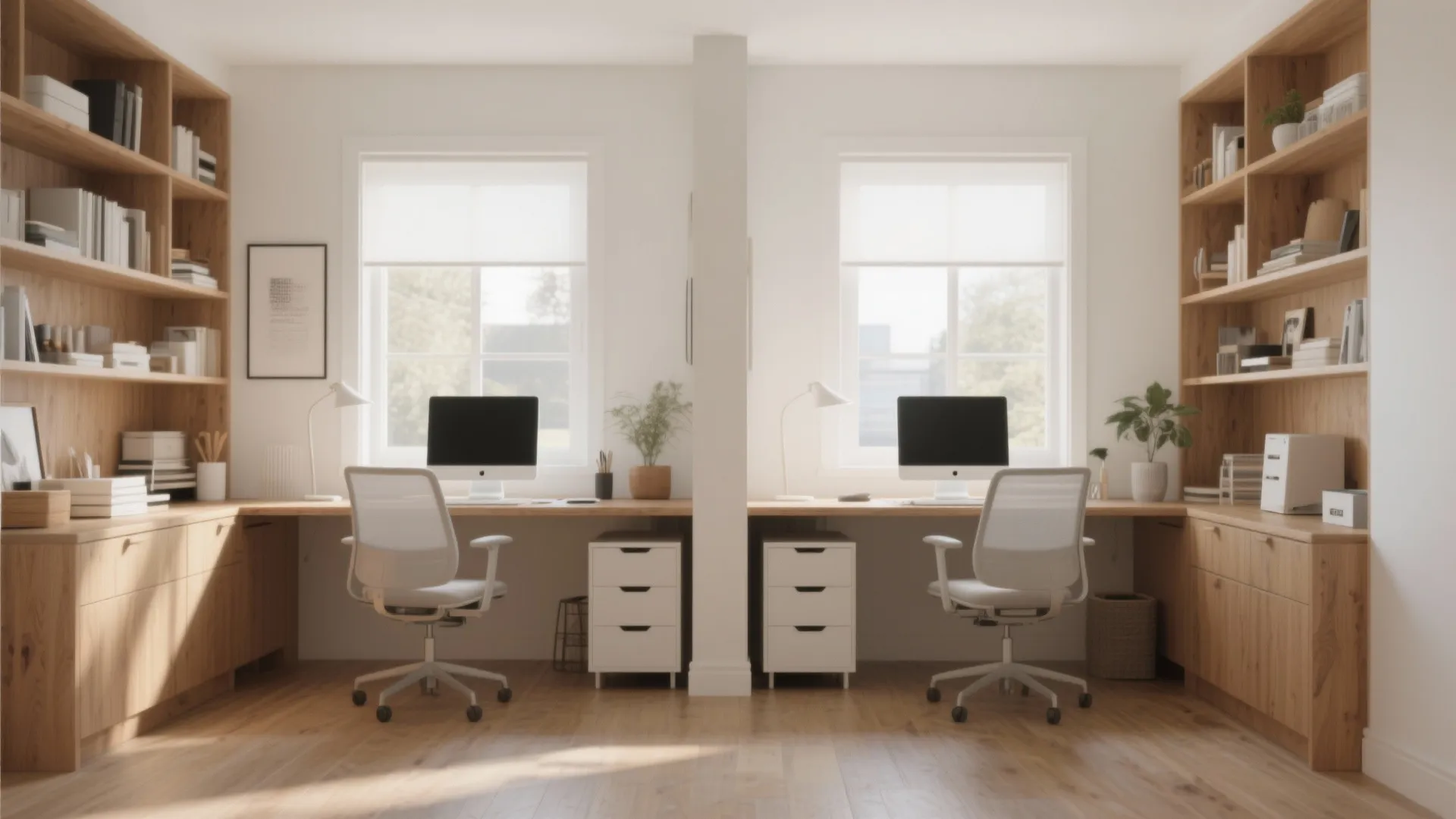 1. Back-to-Back Desks