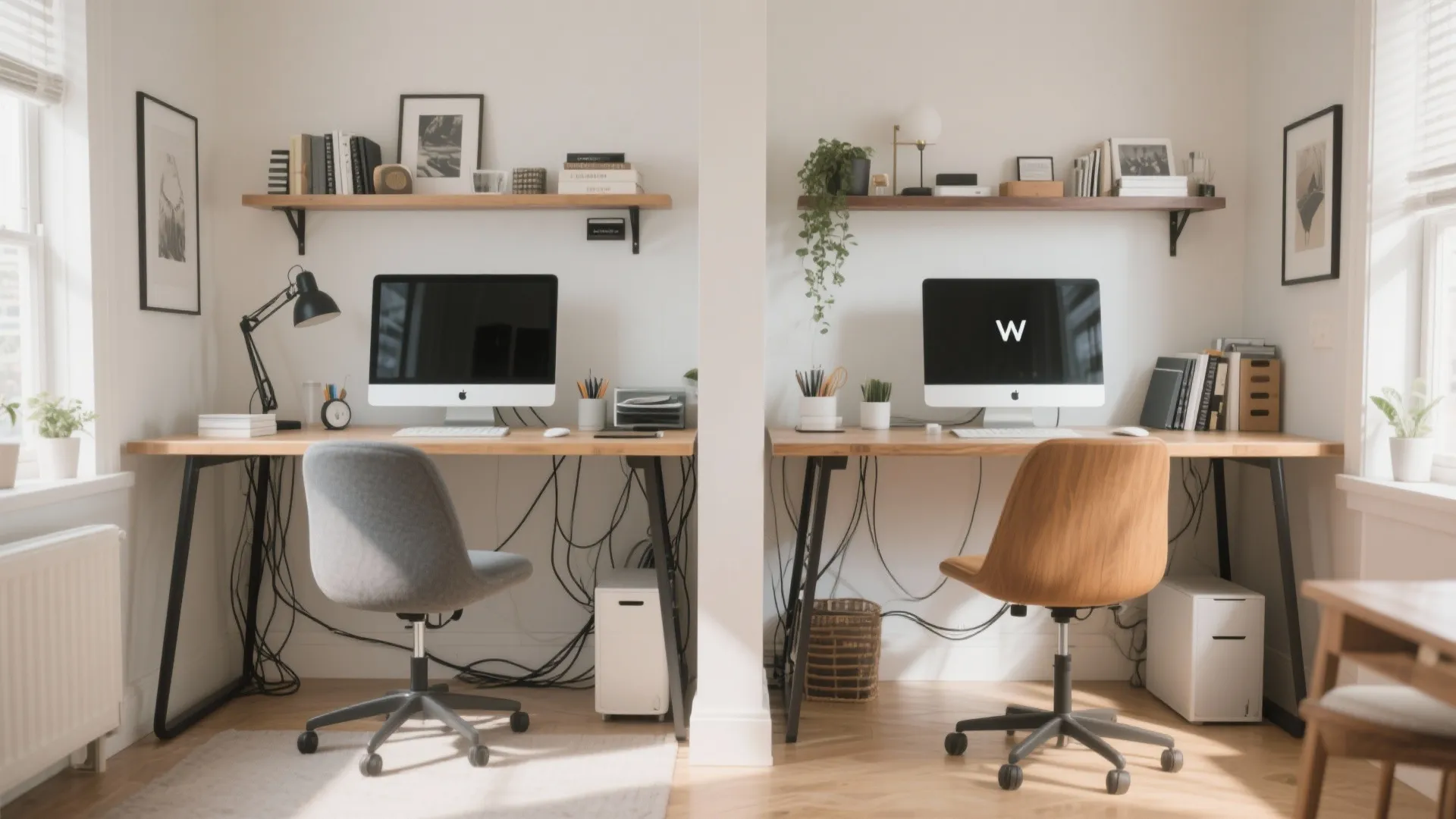 4. Back-to-Back Desks
